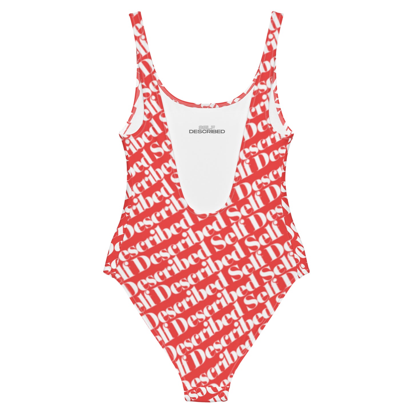 Bold Self Described One-Piece Swimsuit