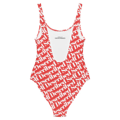 Bold Self Described One-Piece Swimsuit