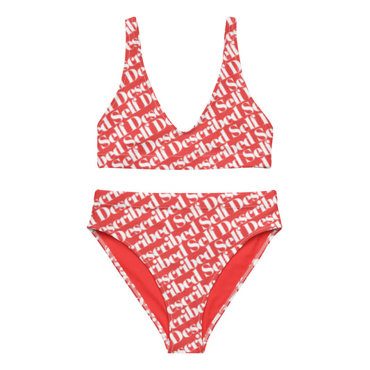 Red Self Described Bikini