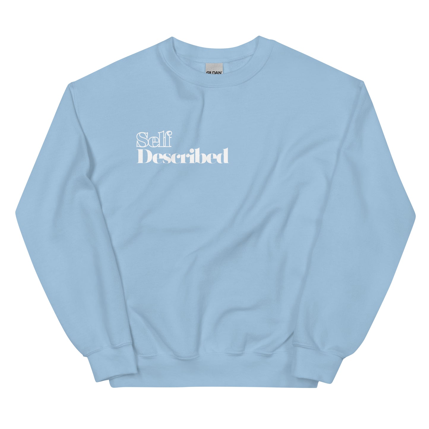 Vintage Self Described Crewneck Unisex Sweatshirt