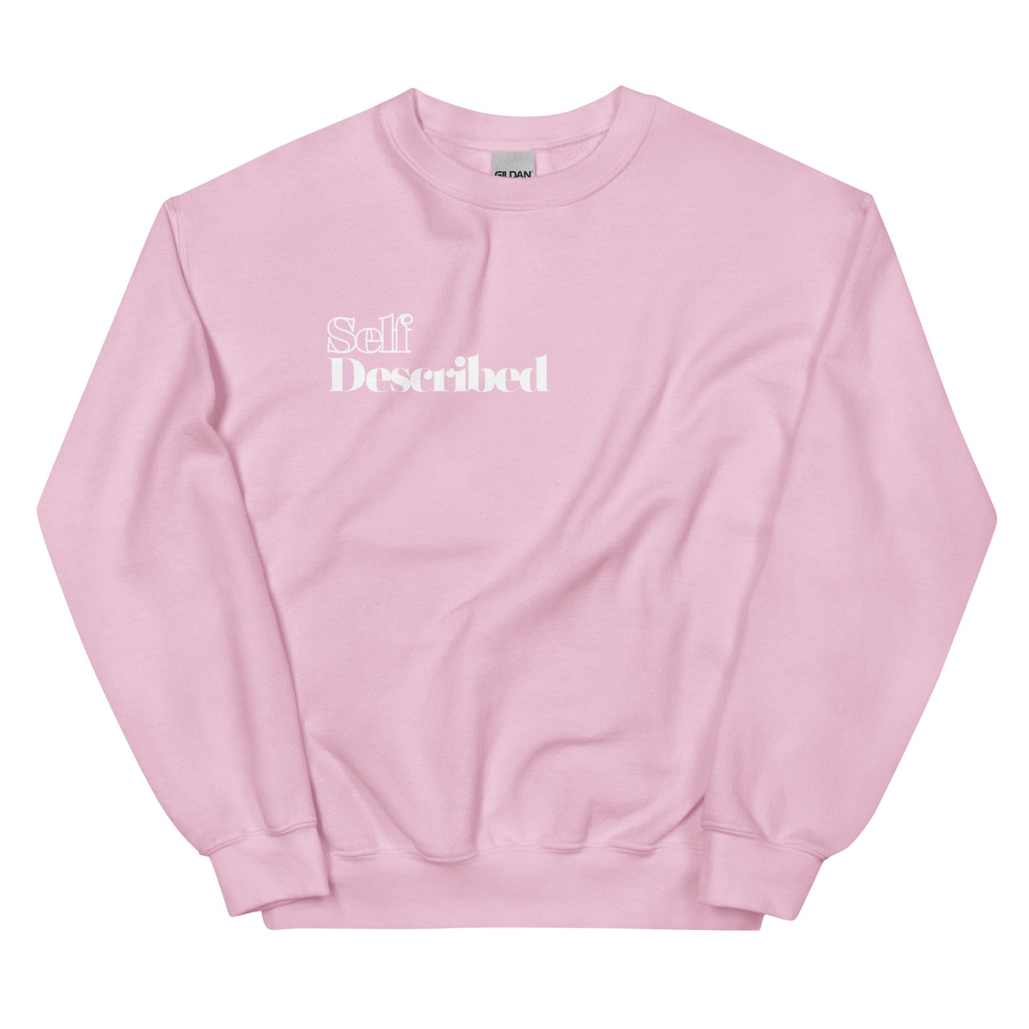 Vintage Self Described Crewneck Unisex Sweatshirt